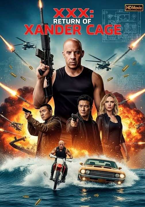 xXx: The Return of Xander Cage (2025) – First Trailer | Vin Diesel, Scarlett Johansson