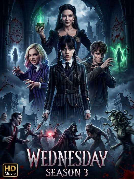 WEDNESDAY — SEASON 3 (2026)