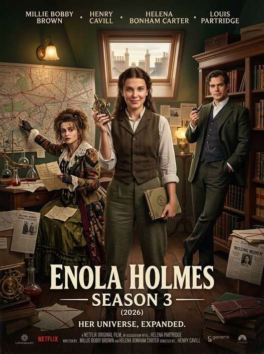 ENOLA HOLMES — SEASON 3 (2026)