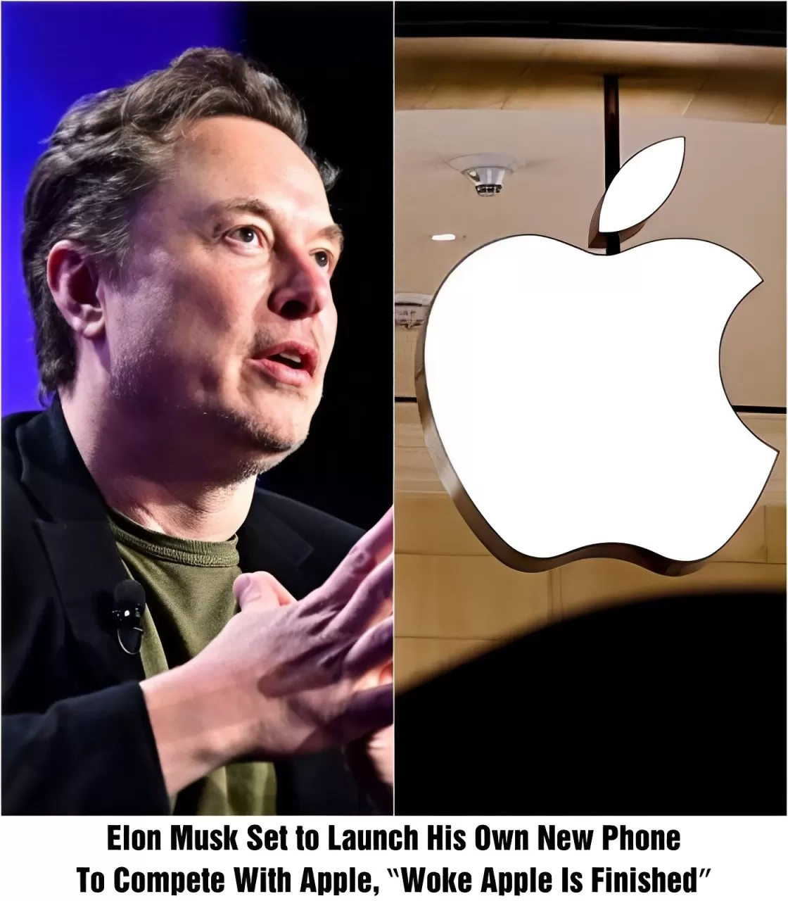 Elon Musk Set To Launch His Own New Phone To Compete With Apple, “Woke Apple Is Done” 1 Elon Musk Set To Launch His Own New Phone To Compete With Apple, “Woke Apple Is Done”
